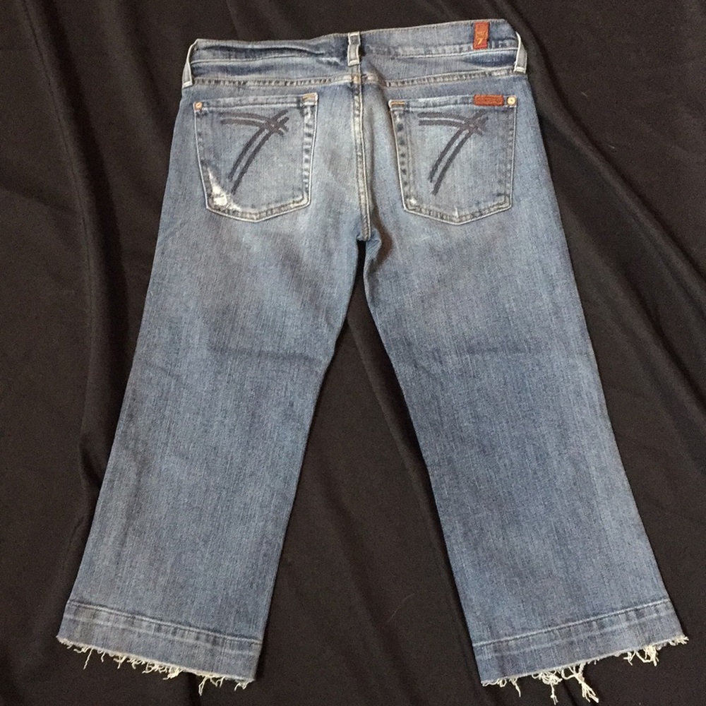 7 For All Mankind Cropped Jeans